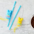 thumbnail image 2 of PEEPS® Easter Set of 2 Bunny Cat Wand with Plush Cat Toy, Blue/ Yellow, 2 of 6