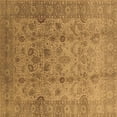 thumbnail image 1 of Ahgly Company Indoor Square Oriental Brown Traditional Area Rugs, 5' Square, 1 of 4