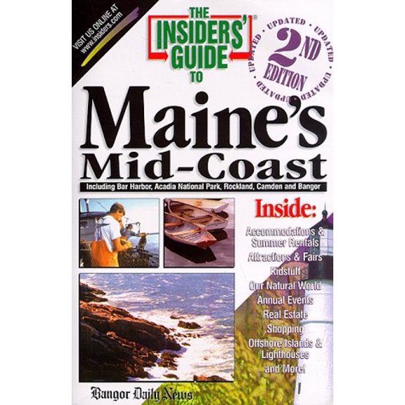 Pre-Owned Insiders' Guide to Maine's Mid-Coast, 2nd, 9781573800679, 1573800678, Paperback, 2nd edition