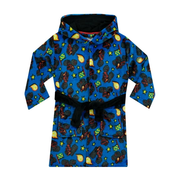 Blaze and the Monster Machines Dressing Gown Blue Sizes 3T-8
