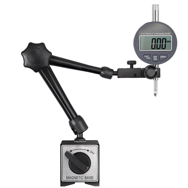 Neoteck Digital Dial Test Indicator with 176 LBS Base Holder Gauge Stand Indicator