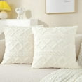 thumbnail image 3 of Double sides throw pillow SUPER SOFT 3D FOLORAL PATTERN A, 3 of 11
