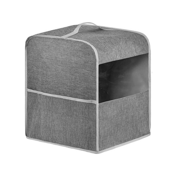 Dust Resistant Appliance Cover For Coffee Machines With Clear Window And Handle