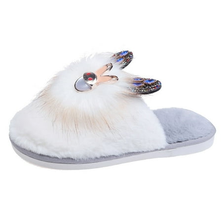 

Slippers Cartoons Home Warm Shoes SlipOn Furry Women s Women Flat Slippers Keep Women s slipper Bedroom Slippers Women