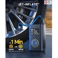 thumbnail image 2 of Inflador de neumáticos portátil Fanttik X9 Pro para coche compacto 150 PSI, 2 of 9