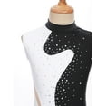 thumbnail image 5 of iiniim Kids Girls Shiny Rhinestone Gymnastics Ballet Dance Leotard Sleeveless Jumpsuit Unitard Black 16, 5 of 7