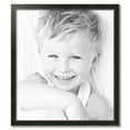 thumbnail image 2 of ArtToFrames 30" x 34" Honors Black with Gold Picture Frame, 30x34 inch Black Wood Poster Frame (WOM-5158),  Pack, 2 of 7