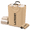 Beige, variant on Unbranded Adult Foldable Laundry Hampers, Gray and Brown Color