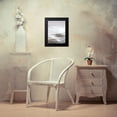 thumbnail image 4 of Lera 12x14 Black Modern Framed Museum Art Print Titled - Neutral Seascape II, 4 of 5
