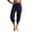 Dark Blue, variant on Women Relaxed Fit High Hips Wide Leg Jogger Pants for Elastic Waist Casual Stretchy Trousers