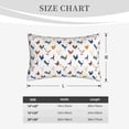 thumbnail image 4 of Lsque Various Rooster Pattern Pillow Case – Soft & Cozy Throw Pillow Cover, Hypoallergenic Cushion Case for Sleeping Women with Envelope Closure-16"x24", 4 of 6