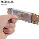 thumbnail image 3 of Hytrove Cerradura Vertical Para Puerta Enrollable Color Plata Con De Y Antirrobo, 3 of 6
