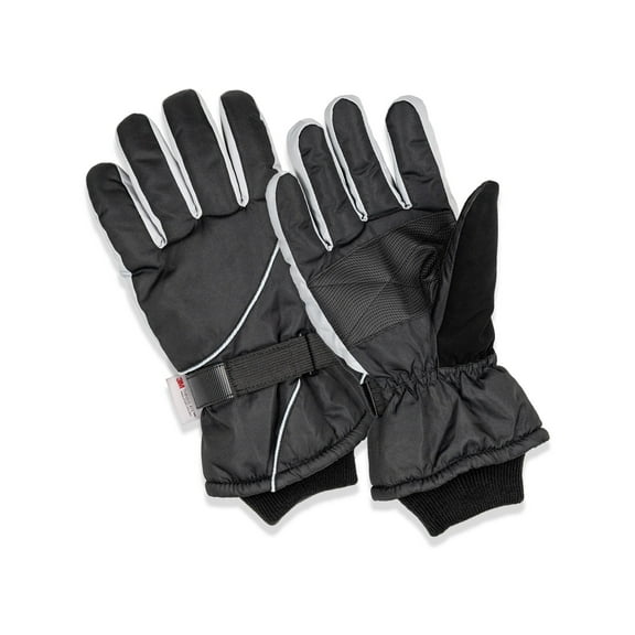 SK1012, Adult Men's Premium Ski Gloves with Reflective Strip