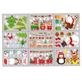 thumbnail image 1 of Pegatinas adhesivas de ventana de nieve de Navidad 1pcs Zulema pegatinas de vacaciones, 1 of 8