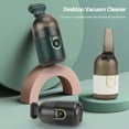 thumbnail image 4 of Visland Vacuum Cleaner Multifunctional High Power Low Noise Strong Suction Long Battery Life Desktop Sweeper Portable Handheld Cordless Mini Crumb Vacuum Cleaner for Office, 4 of 8