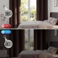 thumbnail image 2 of Blackout Cortinas para Recámara, Cortina Blackout Térmica Aislada 2 Paneles 42x84 Pulgadas, Cortinas Negras con Ojales, Reducción de Ruido, Ahorro de Energía y Cortinas sin Arrugas para Sala de Estar, 2 of 7