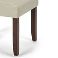 thumbnail image 6 of Simpli Home Cosmopolitan Parson Chair (Set of 2) in Satin Cream, 6 of 12