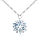 thumbnail image 1 of Snowflake Collar Femenino Pequeño Grupo de Diseño Clavícula Cadena Regalo de Cumpleaños Collar de San Valentín, 1 of 8