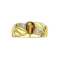 thumbnail image 1 of RYLOS Bagues pour Femmes Bague Aile d'Ange en Or Jaune 14K Pierre de Naissance Pierre Précieuse 7X5MM et Diamants Bijoux Oeil de Tigre pour Femmes Bagues en Or pour Femmes Taille 7, 1 of 6