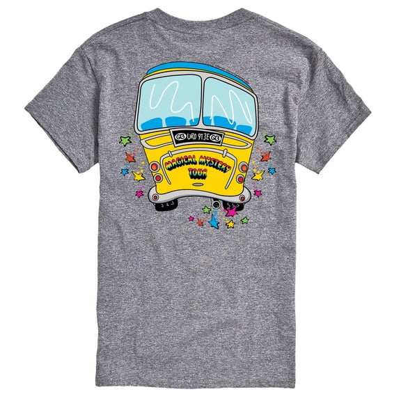 The Beatles - Magical Mystery Tour Bus - Men's Short Sleeve Graphic T-Shirt