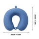 thumbnail image 3 of Fiudx Almohada Cervical Vertebrae, Almohada de Viaje Curvatura, Almohada Ligera para La Siesta, Ideal para Coche, Tren, Avión, Regallo para Adultos y Niños, Cremallera Fácil de Limpiar., 3 of 3