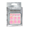 thumbnail image 2 of Mcolor Ombre Pink Toe Nails Short Press on Toenails Square Fake Toenails Full Cover Acrylic Toe Nails Summer Beach Toenail Natural Glossy Glue on Toenails for Women, 2 of 8