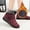 Red, variant on Tejiojio Clearance Snow Boots Short Boots Winter Cotton Boots Plus Velvet Warm Women's Boots