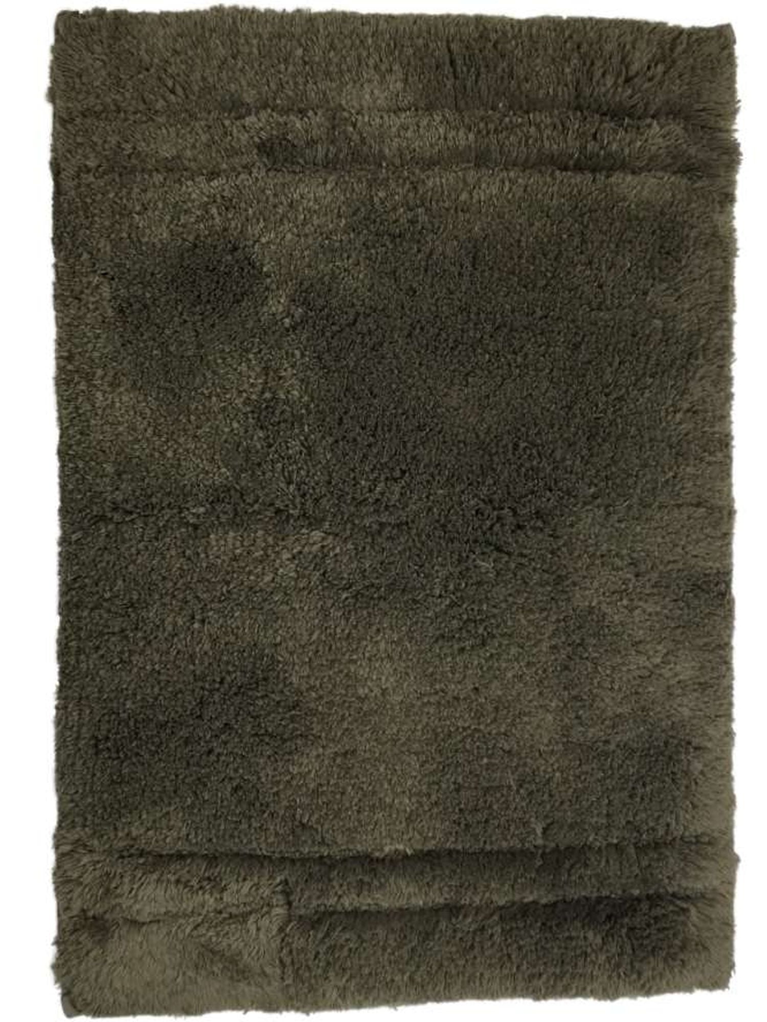 Simply Vera Wang Signature Luxury Bath Rug Moss Green Plush Cotton