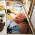 thumbnail image 3 of SAFAVIEH Soho SOH729D Handmade Olive / Multi Rug, 3 of 7