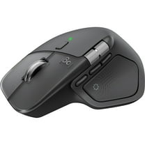 Logitech MX Master 4 for Business, Wireless Mouse with Quiet Clicks, 8K DPI, MagSpeed Scrolling, Logi Bolt Receiver, Bluetooth, Actions Ring, Haptics, USB-C Charging - Graphite - Darkfield - Wirele...