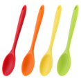 thumbnail image 1 of Larciso 4 Piezas Cuchara de Silicona de 10,6" Cuchara de Cocina Antiadherente Resistente al Calor de Grado Alimenticio para Mezclar Hornear Revolver Girar Raspar para Cocina, 1 of 1