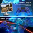 thumbnail image 3 of Controlador inalámbrico para P4, joystick de juego remoto compatible con P-4/P-4 Slim/P-4 Pro (Azul), 3 of 7