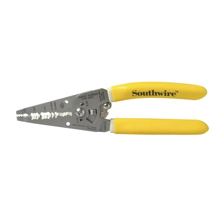 

Southwire SNM1214 12-14 AWG NM-B Cable Wire Stripper and Cutter with Ergonomic Handles