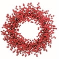 thumbnail image 1 of Regency International MTX44249-RED 30 in. Waterproof Deluxe Berry Wreath - Red, 1 of 1