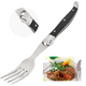 thumbnail image 3 of Cuchillo para carne súper afilado de primera calidad, no dentado, cuchillos para carne de acero inoxidable con alto contenido de carbono, juego de 7, 3 of 5