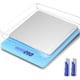 thumbnail image 1 of Báscula digital de cocina de alimentos mejorada, 105.82 oz/0.00 oz de alta precisión que mide en gramos y onzas para cocinar, hornear, joyas, función de tara, 2 bandejas, pantalla LCD, 1 of 8
