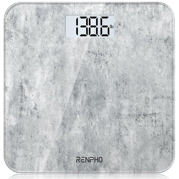 RENPHO Báscula de baño con sensores de alta precisión, báscula digital para personas con tecnología