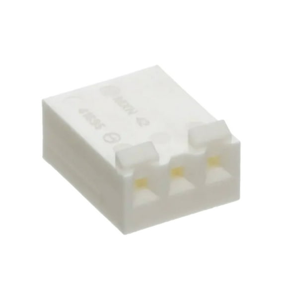 Pack of 50 09-50-8031 Header Connector Cable Mount Plug 3 Contacts Socket 0.156 Pitch Polarized