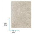 thumbnail image 2 of Livabliss Area Rugs for Living Room, 4x6 Angora Modern Oatmeal Rug, Bedroom Dining Room Home Decor Stain Resistant Carpet (3'11" x 5'7"), 2 of 7