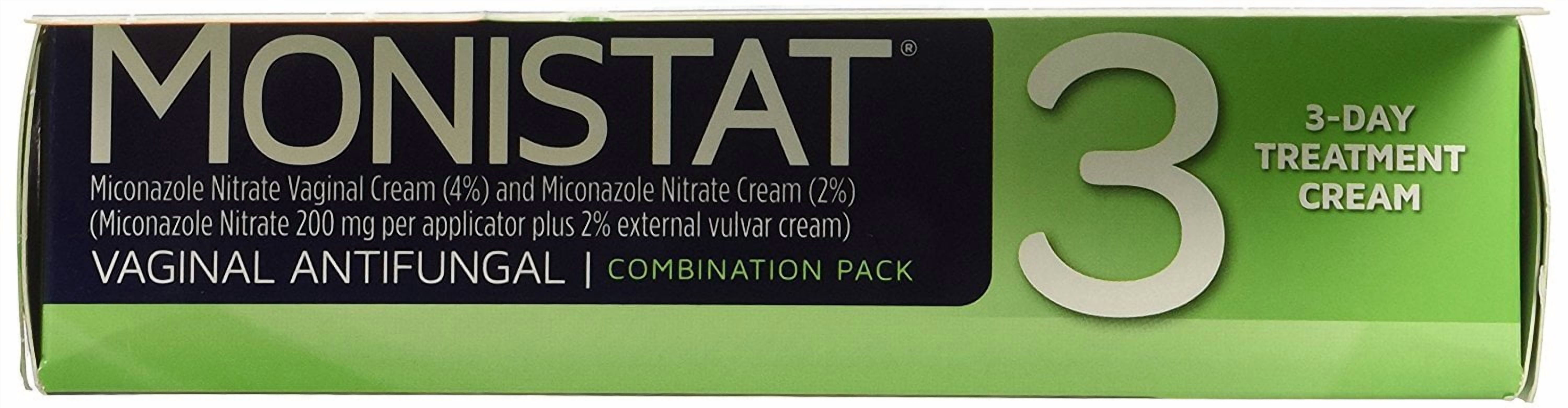 Monistat 3-Day Yeast Infection Treatment | Prefilled Applicators + Itch Cream