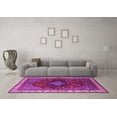 thumbnail image 3 of Ahgly Company Indoor Round Persian Pink Traditional Area Rugs, 8' Round, 3 of 4