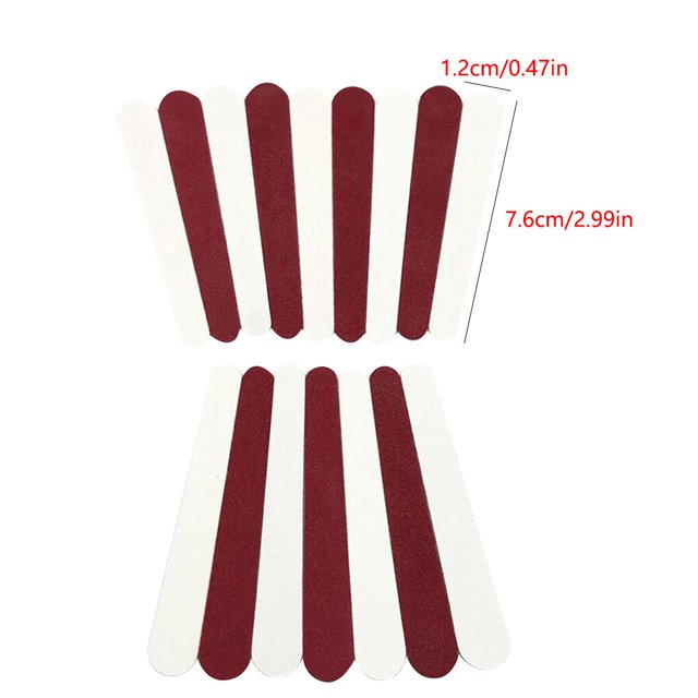 tredstone 50pcs Mini Nail File Double Side Nail Buffer Salon Sanding Polishing Manicure Tools