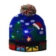 thumbnail image 5 of Gorro de invierno,Gorro navideño con LED Gorros tipo suéter Gorro para nieve,Gorro de punto navideño Gorro de invierno para adultos y niños,Gorro de suéter con gorrita tejida con luces, 5 of 8