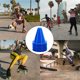 thumbnail image 5 of Sonducket 10 unids/lote de marcadores de plástico para patines, conos de entrenamiento de fútbol ligeros, barrera de marcado para patinaje, Gimnasios en casa Verde, 5 of 6