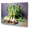 thumbnail image 2 of Designart "Whimsical Lavender Leeks" Vegetables Wall Art Prints, 2 of 7