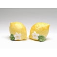 thumbnail image 3 of Hand Painted Ceramic Lemon Salt and Pepper Shakers 3.5 Inch Gift, 3 of 3