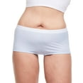 thumbnail image 4 of Hanes Women's Cool Comfort Microfiber Boyshort Underwear, 6 Pack, 4 of 10