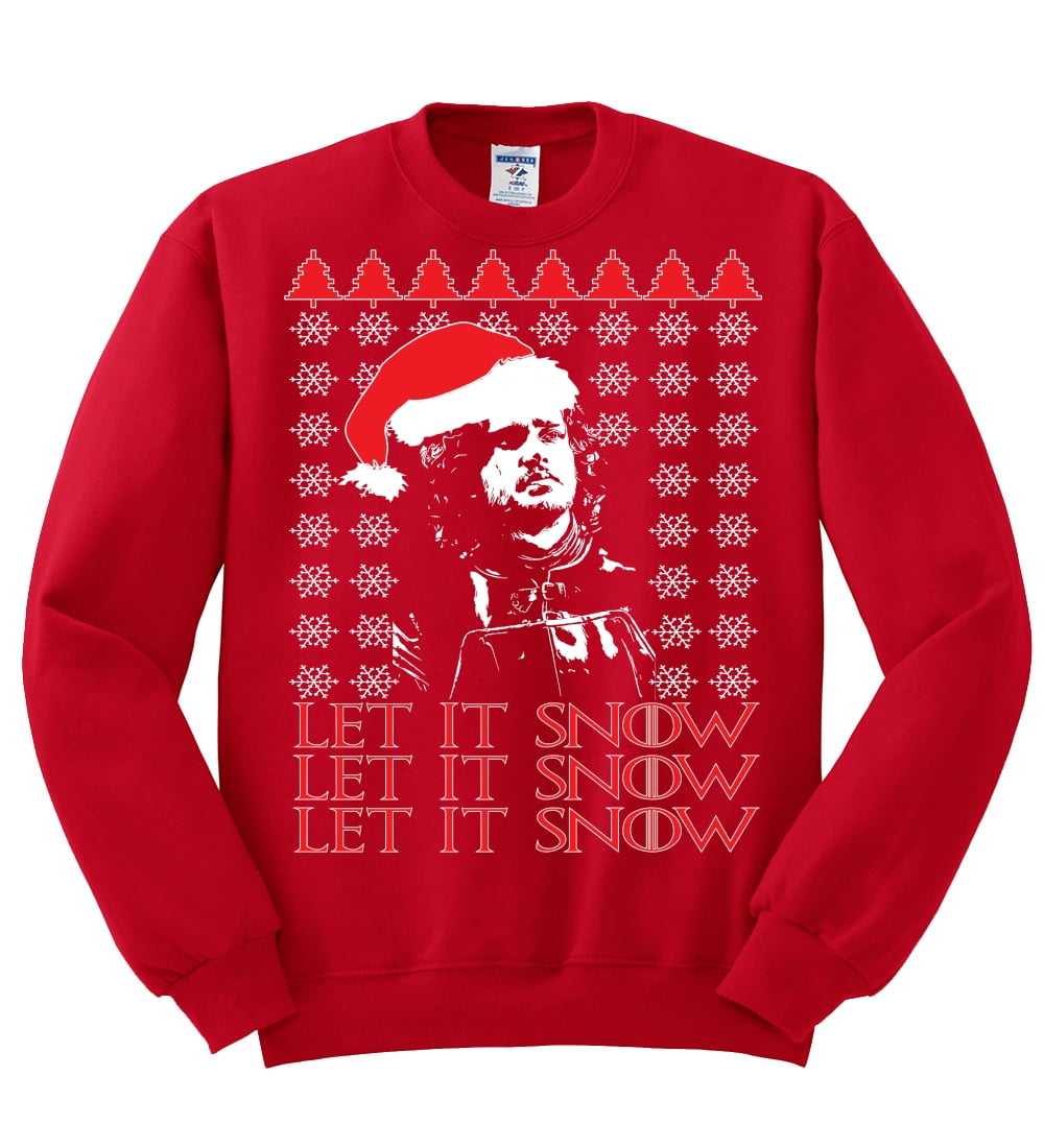 let it snow ugly christmas sweater
