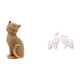 thumbnail image 1 of Figura Decorativa De Resina De Gato Y Elefante. Escultura única De Animales Para Mesa, Ideal Para La Entrada, Estantería, Sala De Estar, Dormitorio U Oficina., 1 of 8