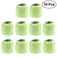 thumbnail image 1 of MasteelfCA 10pcs Roll Natural Raffia Straw String for DIY Crafts Gift Packaging Artworks (Green), 1 of 7